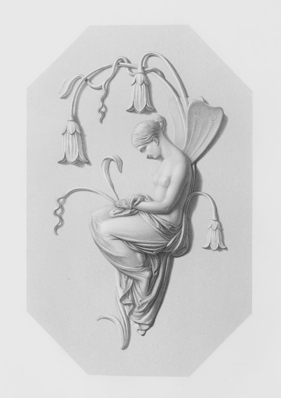 Blue-Bell, vyrytý W Roffem z basového reliéfu R Westmacotta, ARA, ve sbírce Right Honorable hraběte z Ellesmere (rytina) od William John Roffe