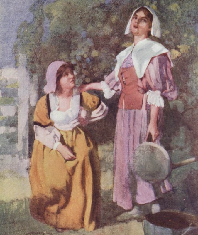 Ilustrace pro The Compleat Angler od Izaaka Waltona (barevné lito) od William Lee Hankey