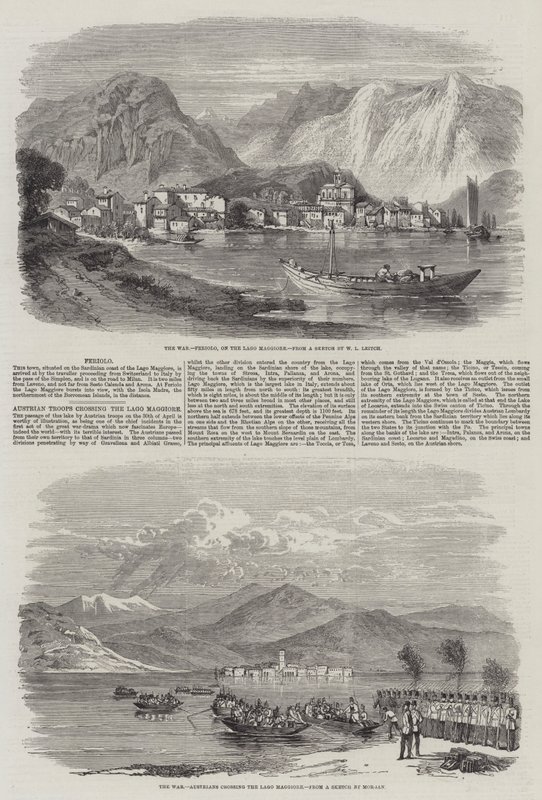 Válka v Itálii od William Leighton Leitch