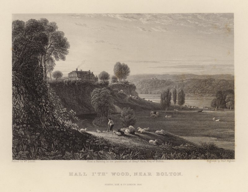 Hall in the Wood poblíž Boltonu od William Linton