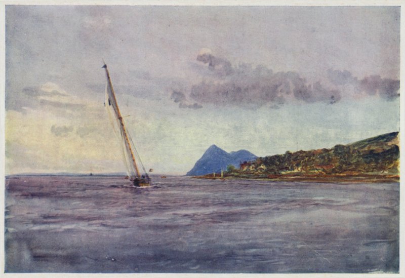 Ostrov Holy Island, Arran od William Lionel Wyllie