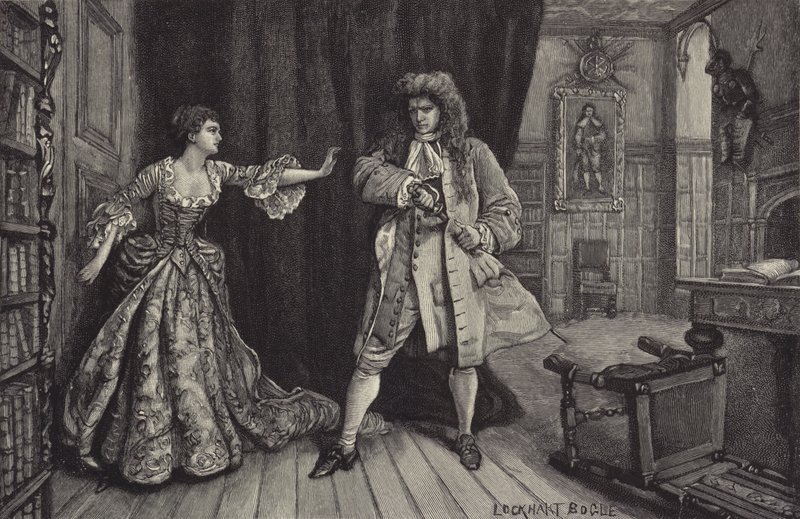 Zemřít Vernon a Frank v knihovně od William Lockhart Bogle