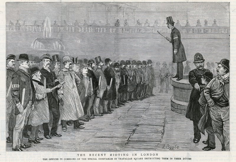 Nedávné nepokoje v Londýně od William Lockhart Bogle