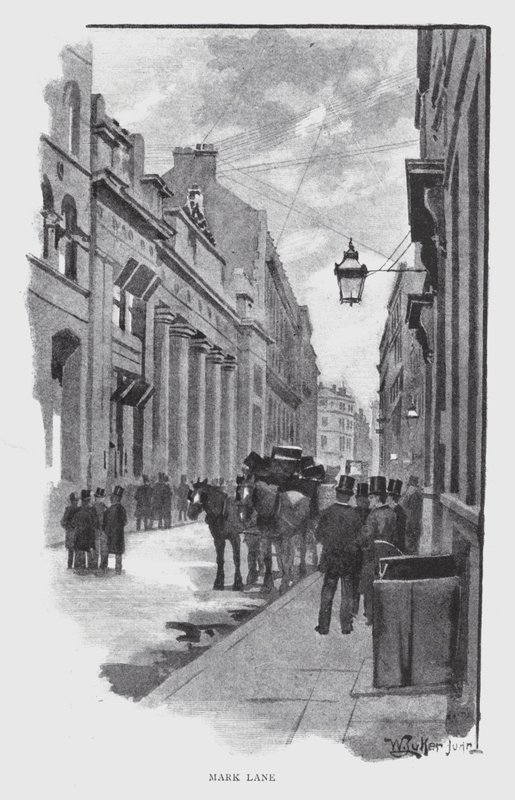 Mark Lane (litho) od William Luker