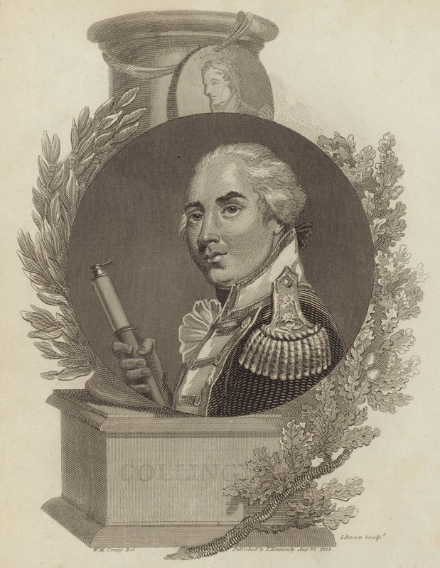 Admirál lord Collingwood od William Marshall Craig