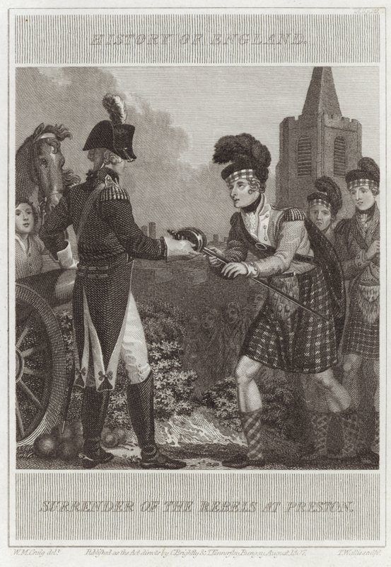 Kapitulace rebelů v Prestonu od William Marshall Craig