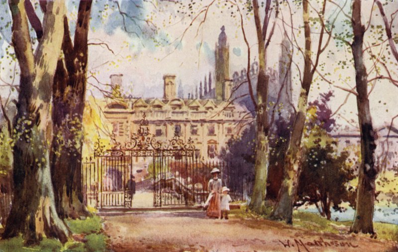 Clare College a most z Avenue od William Matthison