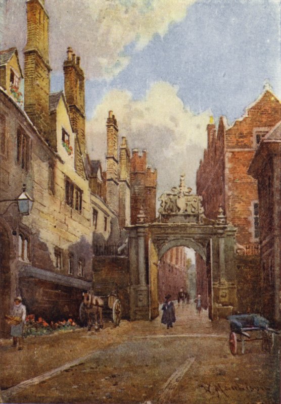 Neviles Gate, Trinity College od William Matthison
