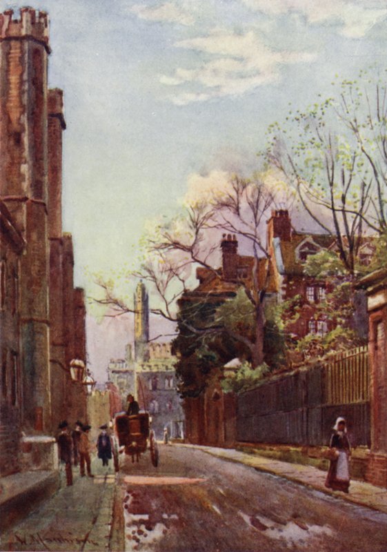Queens Lane, místo staré Mlýnské ulice od William Matthison