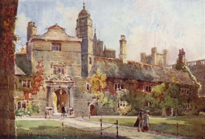 Brána ctnosti, Gonville and Caius College od William Matthison