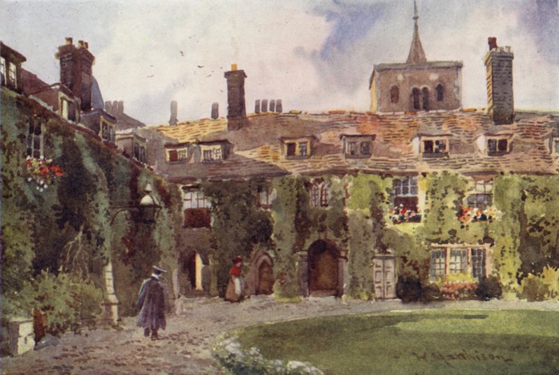 Starý dvůr, Corpus Christi College od William Matthison