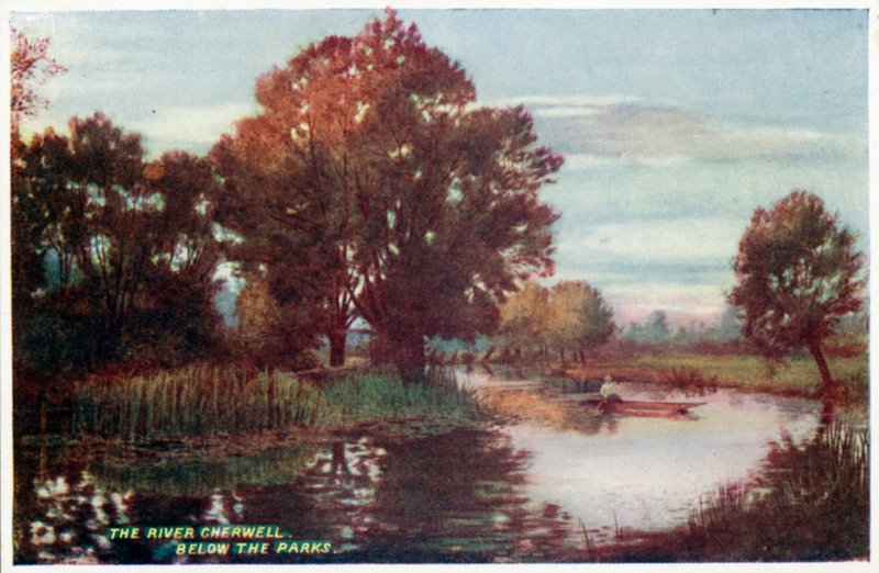 Řeka Cherwell, pod parky od William Matthison