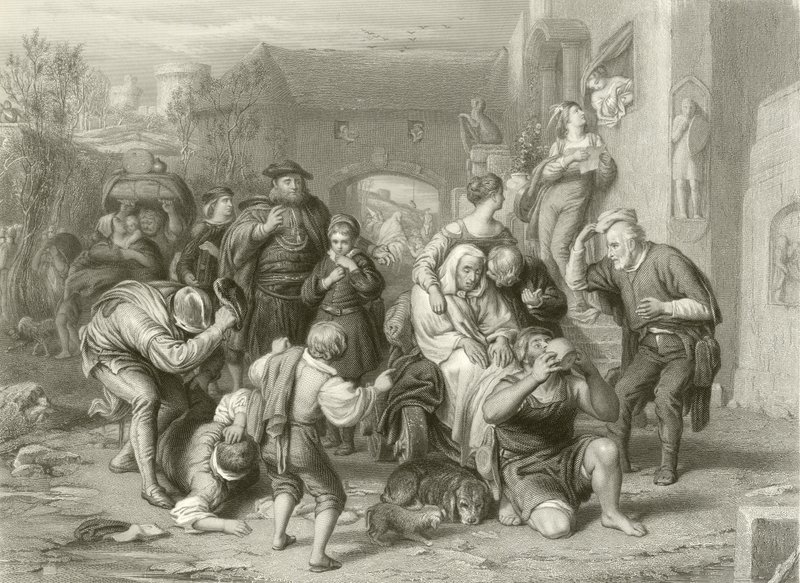 Sedm věků člověka od William Mulready