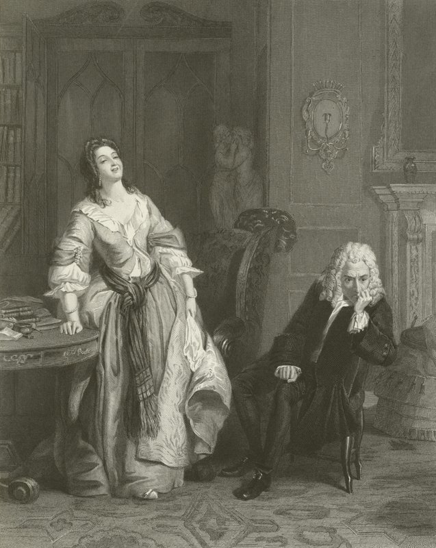 Odmítnutý básník od William Powell Frith