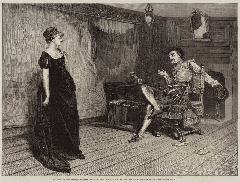 Zkrocení zlé ženy od William Quiller Orchardson