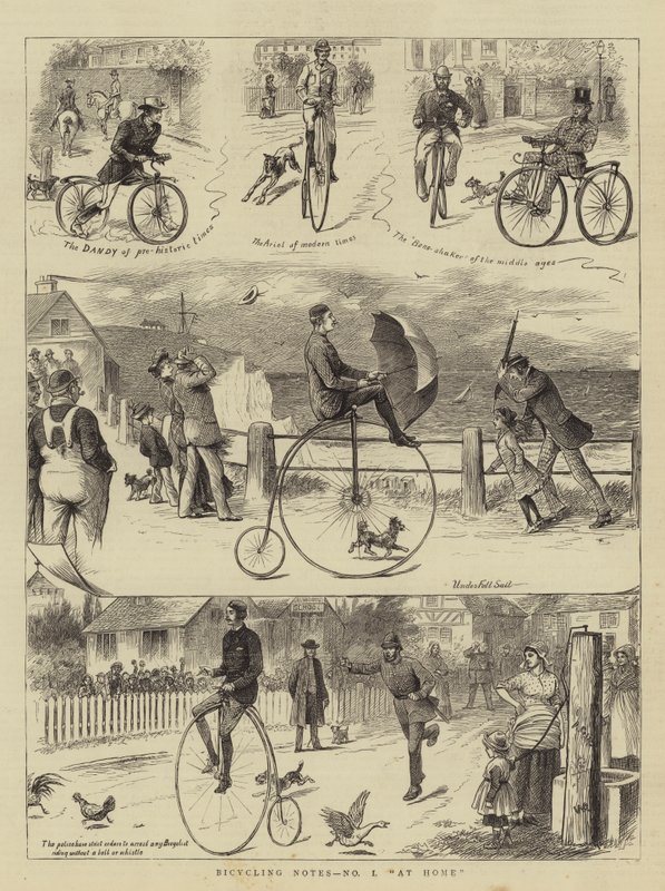 Cyklistické poznámky, ne já, doma od William Ralston