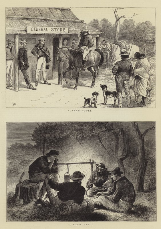 Bush Life v Queenslandu od William Ralston
