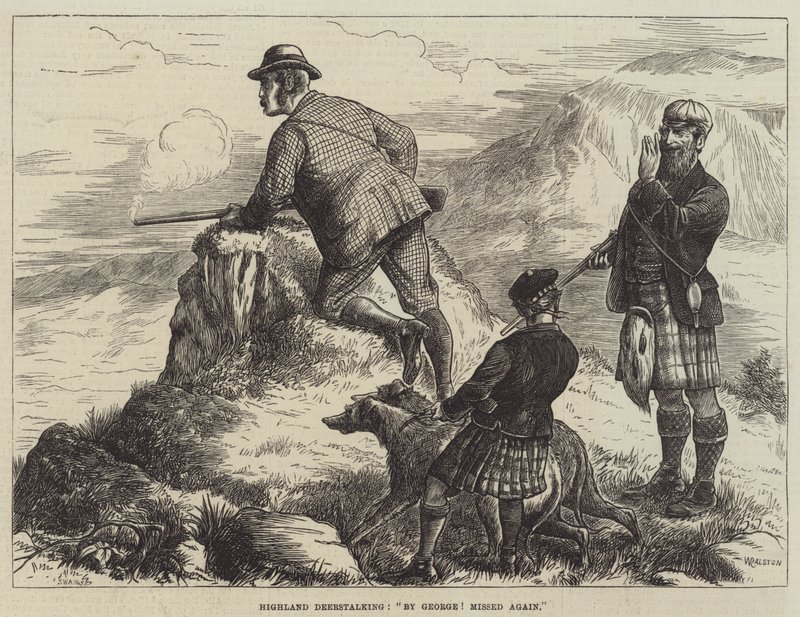Highland Deerstalking, George! znovu minul od William Ralston