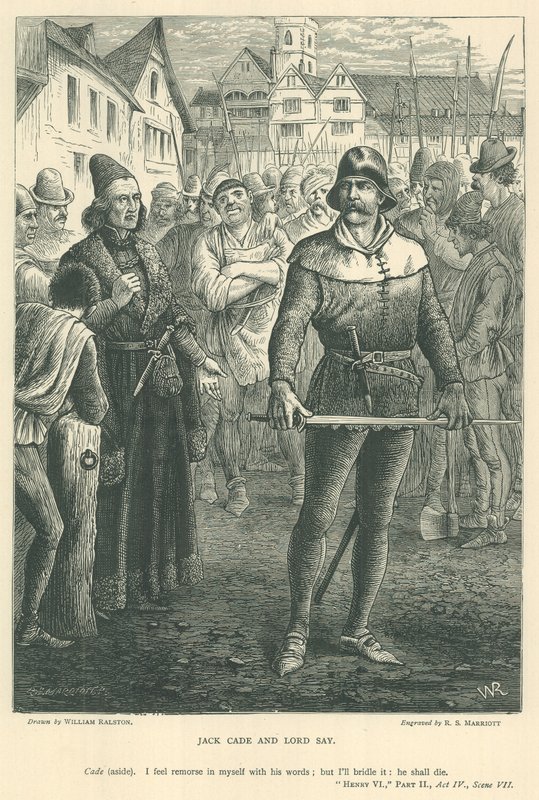 Ilustrace pro krále Jindřicha, část II od William Ralston