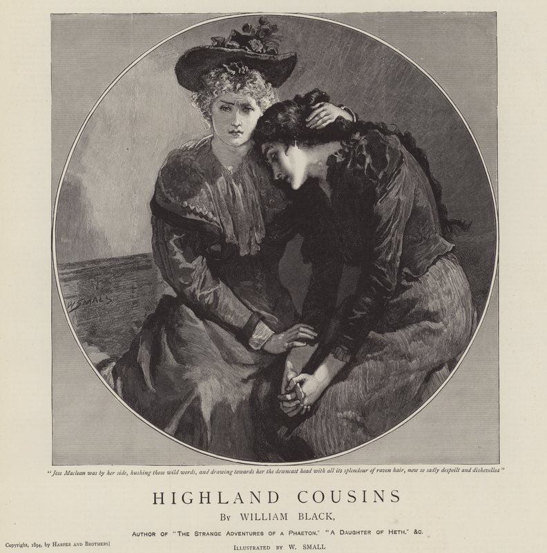 Highland Cousins od Williama Blacka od William Small