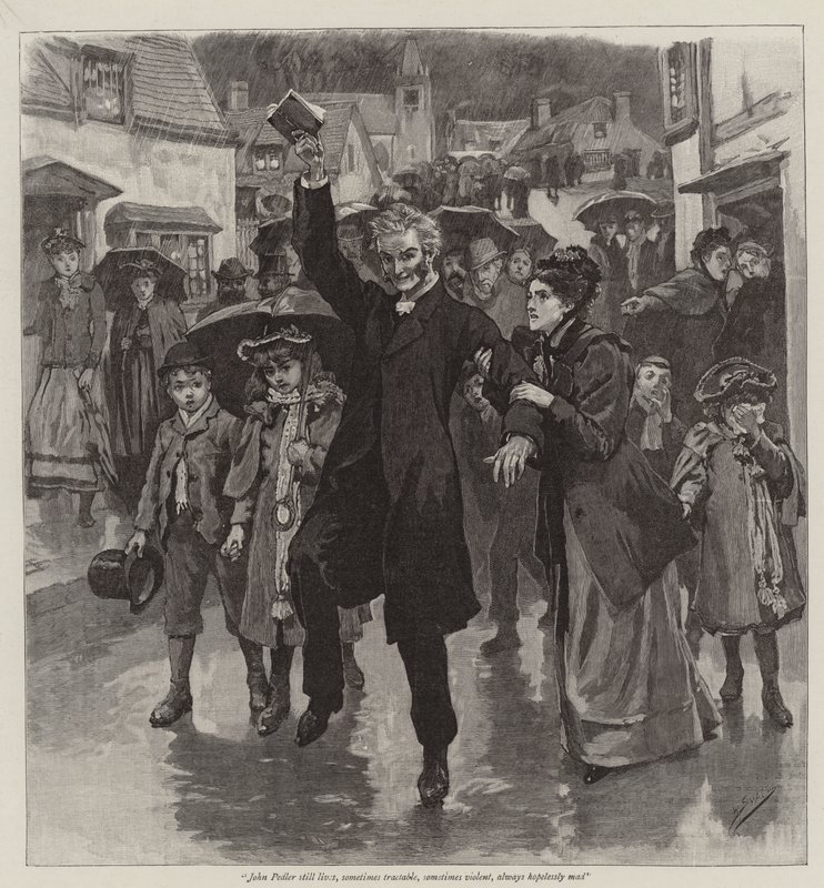 Ilustrace k filmu The Exploration of Reverend John Pedlar od William Small