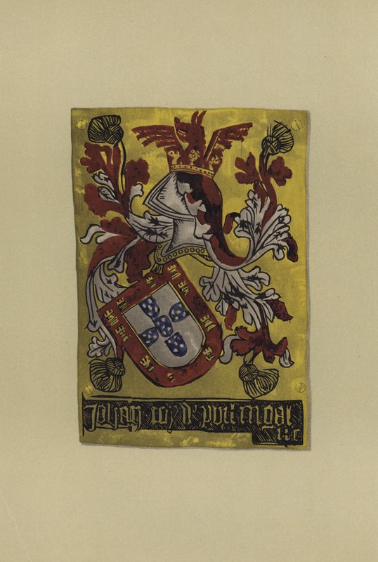 Jan II., portugalský král, 1482-c 1484 a 1488-1495 (chromolitho) od William St John Hope