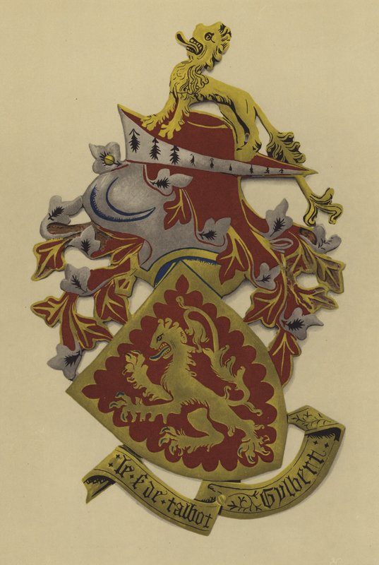 Sir Gilbert Talbot, lord Talbot, 1407-8-1419 (chromolitho) od William St John Hope