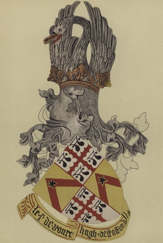 Sir Hugh Stafford, lord Bourchier, 1418 nebo 19-1420 (chromolitho) od William St John Hope
