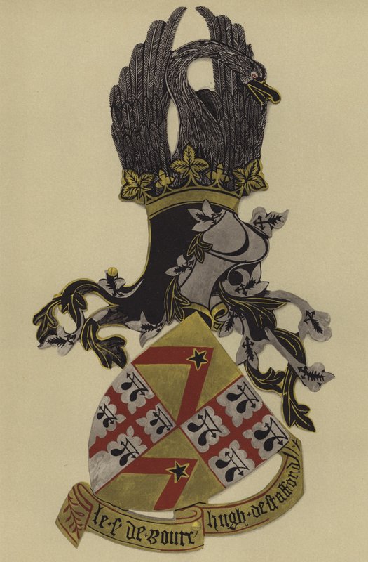 Sir Hugh Stafford, lord Bourchier, 1418 nebo 19-1420 (chromolitho) od William St John Hope