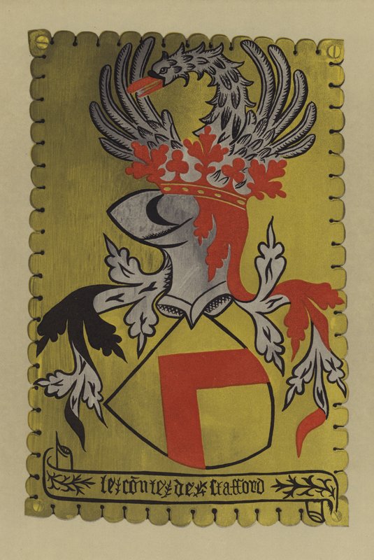Sir Humphrey Stafford, hrabě ze Stafford, hrabě a vévoda z Buckinghamu, 1429-1460 (chromolitho) od William St John Hope