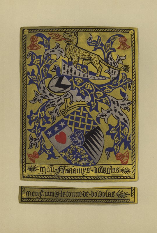 Sir James Douglas, hrabě z Douglasu a Avondale, 1461-1488 (chromolit) od William St John Hope