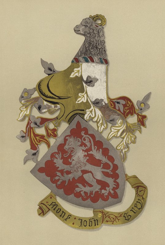 Sir John Grey, hrabě z Tankerville, asi 1419-1421 (chromolit) od William St John Hope