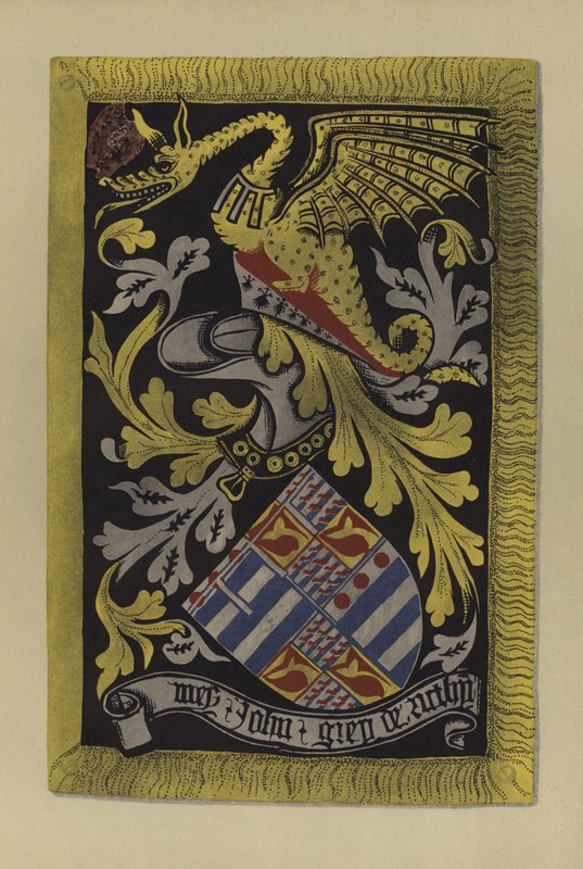 Sir John Gray z Ruthinu, 1436-1439 (chromolitho) od William St John Hope
