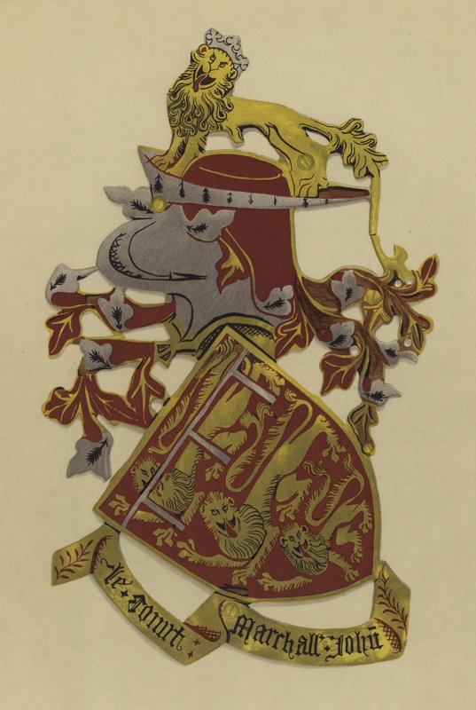 Sir John Mowbray, vévoda z Norfolku a hrabě maršál, 1421-1432 (chromolit) od William St John Hope