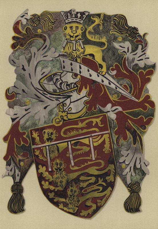 Sir John Mowbray, hrabě ze Surrey a Warenne, vévoda z Norfolku a maršál hrabě, 1472-1475-6 (chromolit) od William St John Hope
