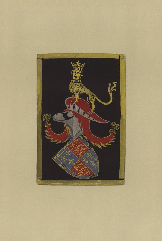 Sir Thomas Beaufort, hrabě z Dorsetu a vévoda z Exeteru, 1400-1426 (chromolitho) od William St John Hope