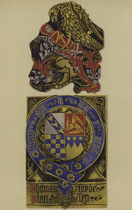 Sir Thomas Stanley, lord Stanley, hrabě z Derby, 1483-1504 (chromolitho) od William St John Hope