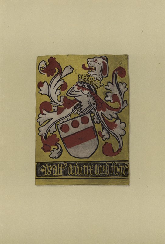 Sir Walter Devereux, lord Ferrers, 1470-1485 (chromolitho) od William St John Hope