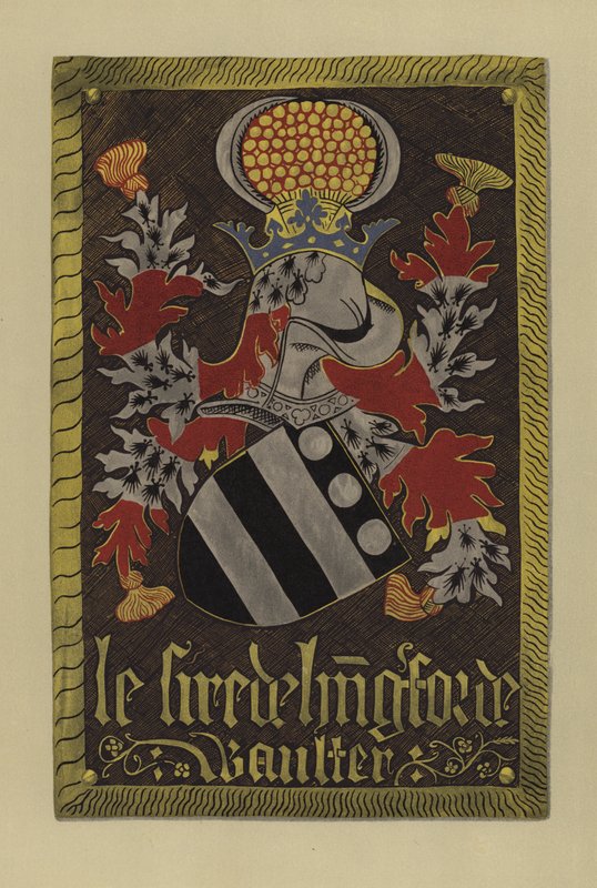 Sir Walter Hungerford, lord Hungerford, 1421-1449 (chromolitho) od William St John Hope