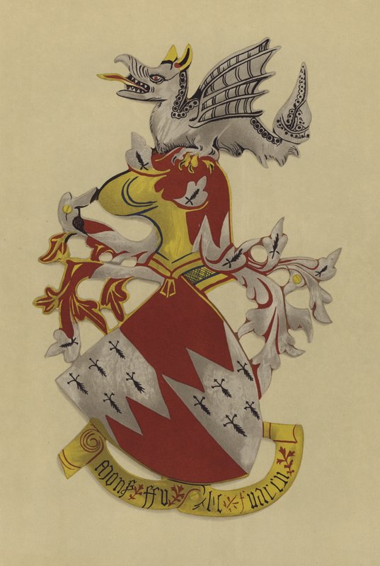 Sir William Fitzwaryn, c 1360-1361 (chromolitho) od William St John Hope