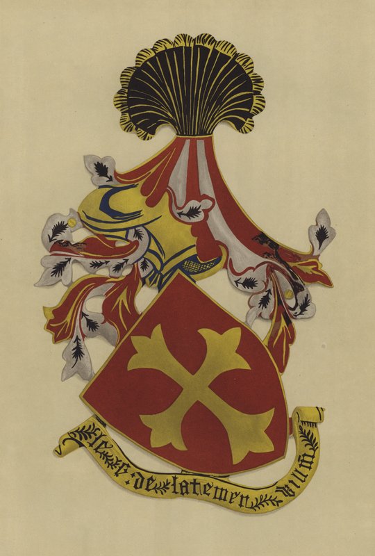 Sir William Latimer, lord Latimer, 1361-1381 (chromolitho) od William St John Hope