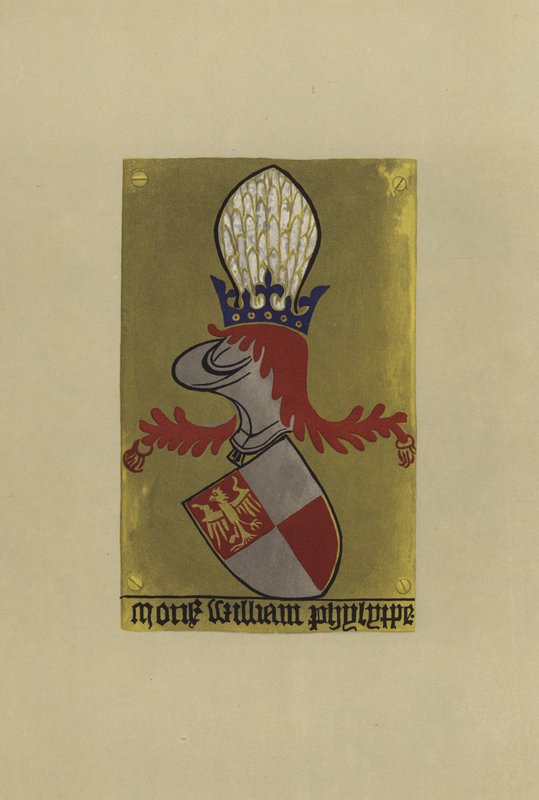 Sir William Phelip, lord Bardolf, c 1418-1441 (chromolitho) od William St John Hope