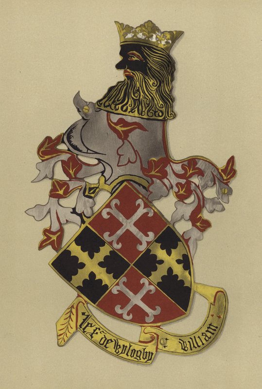 Sir William Willoughby, lord Willoughby dEresby, c 1400-1409 (chromolitho) od William St John Hope