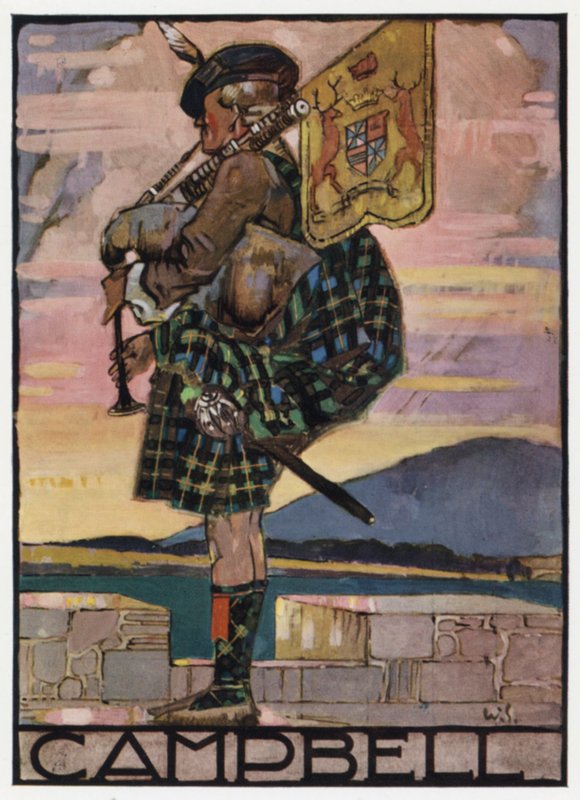 Campbells z Breadalbane od William Stewart
