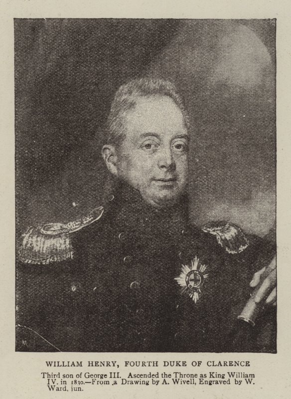 William Henry, čtvrtý vévoda z Clarence od William Ward