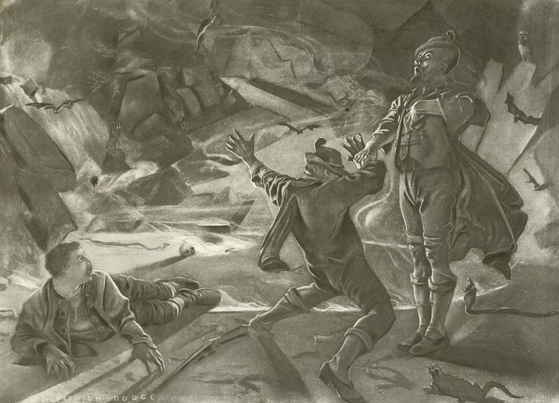 Der Freischutz, dějství II poslední scéna (hlubotisk) od William de Leftwich Dodge