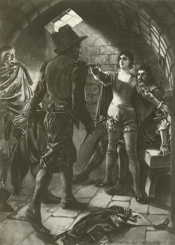 Fidelio, dějství II scéna iii (hlubotisk) od William de Leftwich Dodge