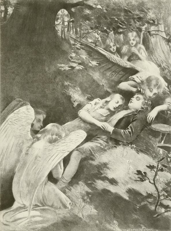 Jeníček a Mařenka, dějství II scéna ii (hlubotisk) od William de Leftwich Dodge