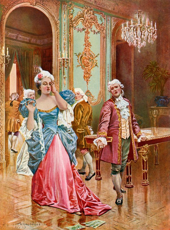 La Traviata, scéna II. dějství iv od William de Leftwich Dodge