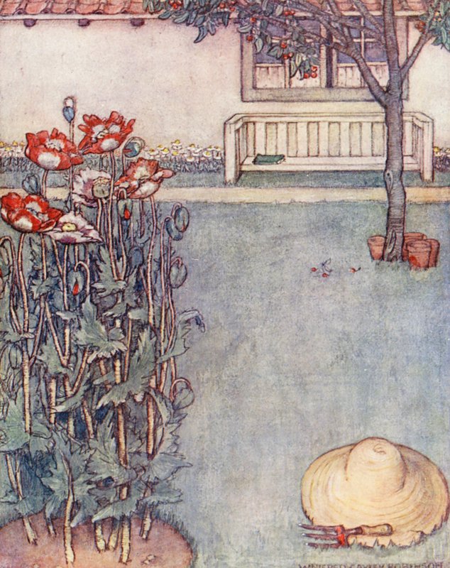 Dětská kniha o zahradničení: (barevná litografie) od Winifred Cayley Robinson
